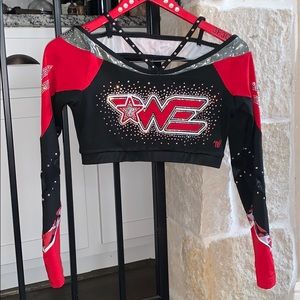 Cheer Uniform Top & Skirt- Woodlands Elite